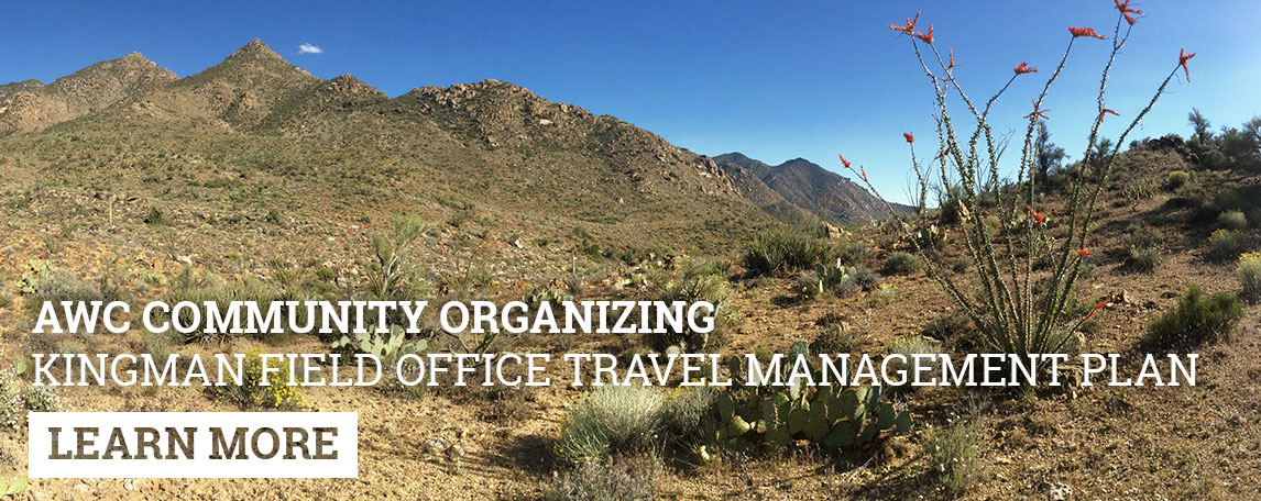 AWC Community Organizing - Kingman Field Office Travel Management Plan
